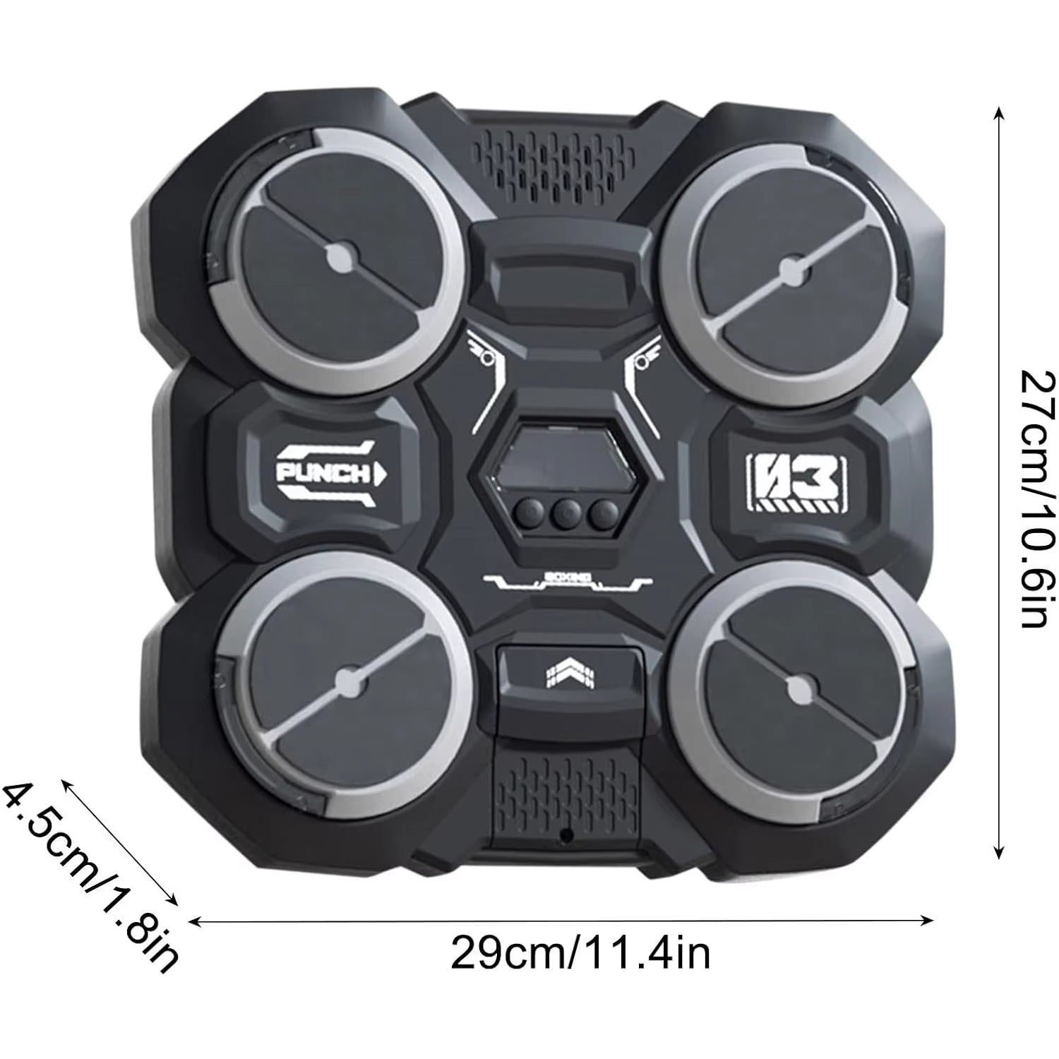 Wall-Mounted Smart Music Boxing Machine – Fun Decompression Toy for Kids
