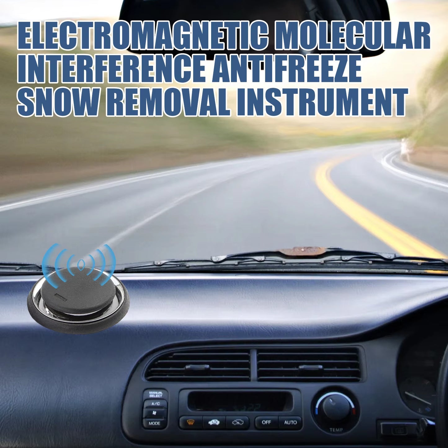 Portable Vehicle Deicing Instrument Solid Aromatherapy Car Diffusers for Auto Truck Antifreeze Snow Removal Instrument
