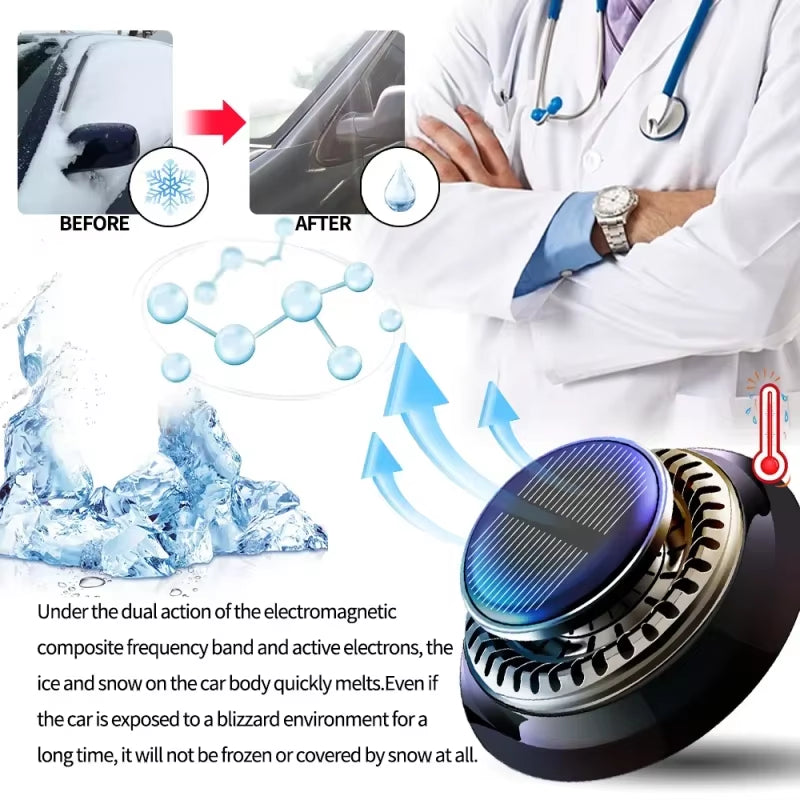 Portable Vehicle  Deicing Instrument Solid Aromatherapy Car Diffusers for Auto Truck Antifreeze Snow Removal Instrument